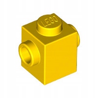 

Lego Klocek 1x1 z wyp Żółty 47905 6137920 New