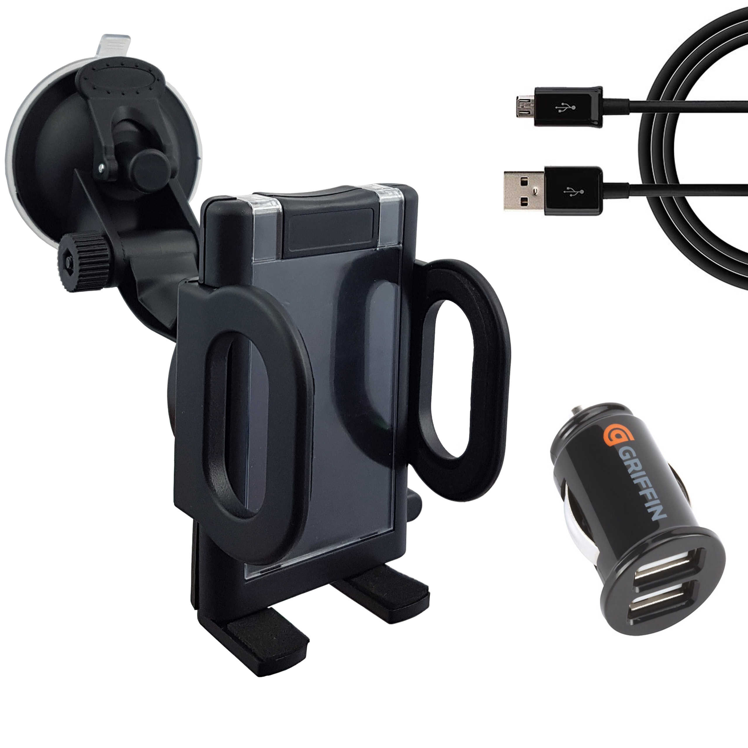 

Uchwyt samochodowy Ładowarka Usb 2,1A Micro USB294
