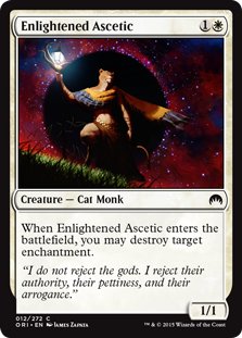 Mtg 4x Enlightened Ascetic