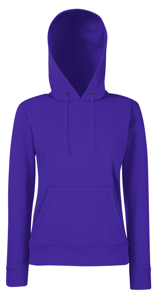 

Fruit Of The Loom Damska Bluza z Kapturem Purp L