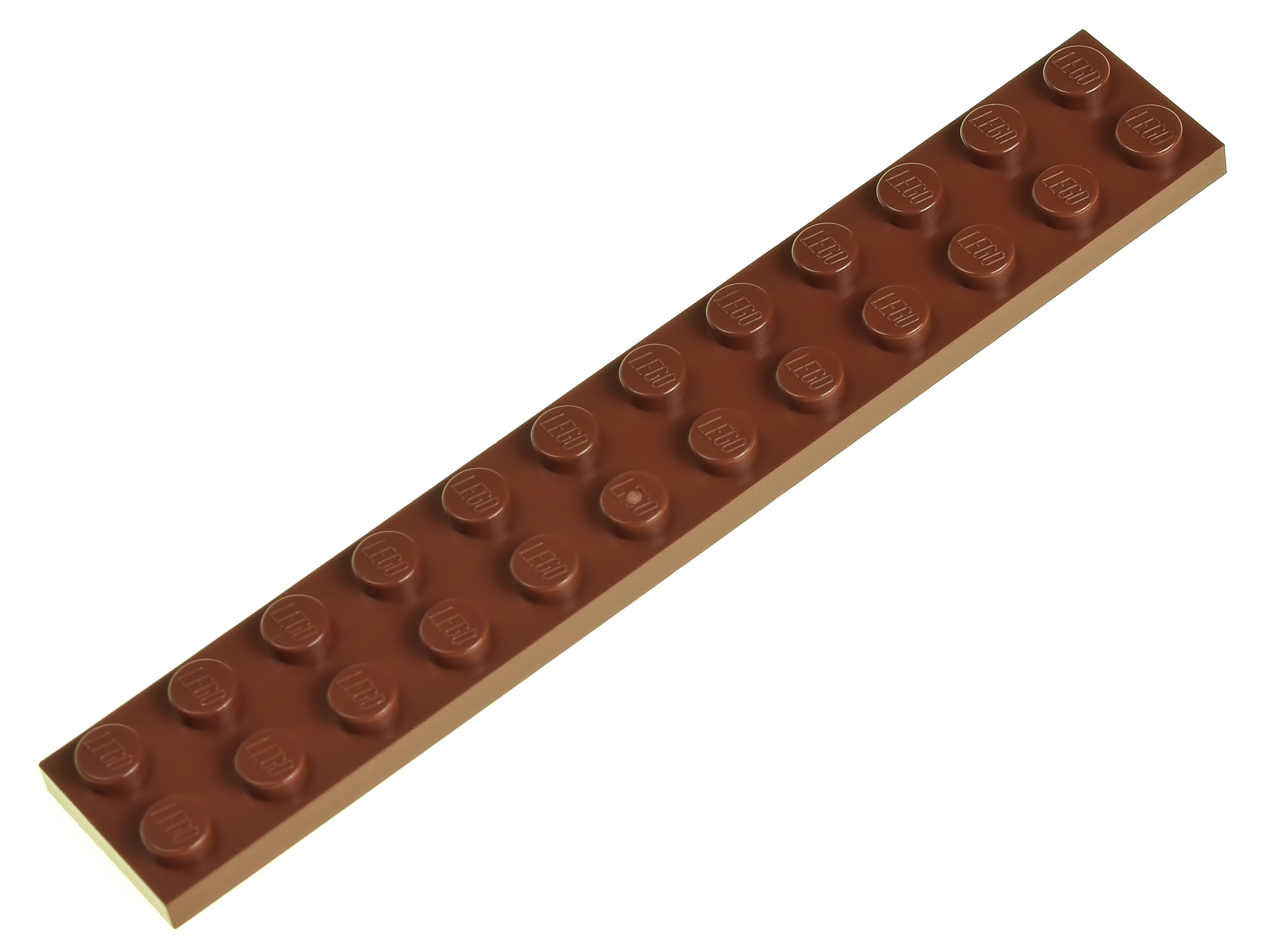 

Lego Płytka zwykła 2x12 2445 brązowa 2 szt.