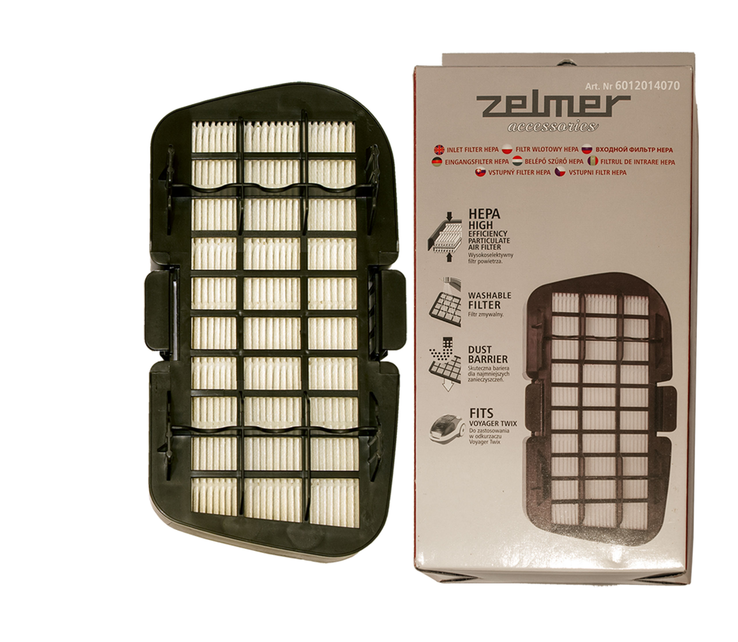 

Filtr Hepa Zelmer Voyager Twix 01Z014 Wlotowy Oryg