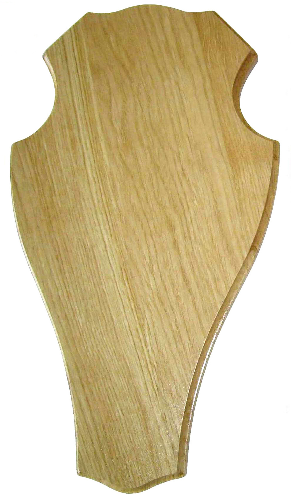 Deska pod jelení parohy dubová, výška 001 cm, 52 x 26 cm