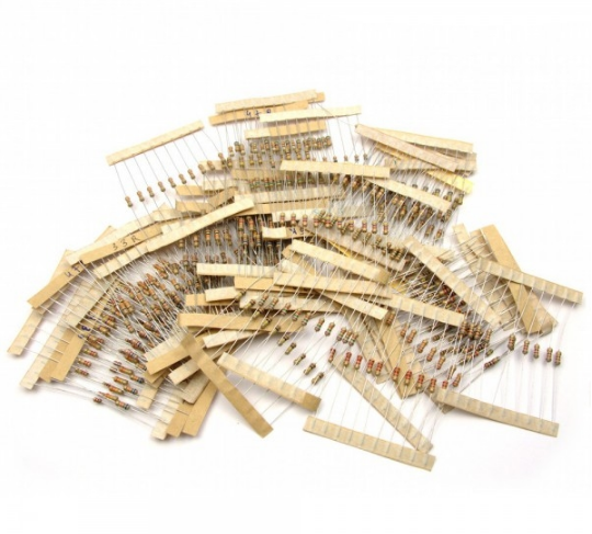 ZESTAW REZYSTORÓW 0,25W 330szt różne wartośc (3207