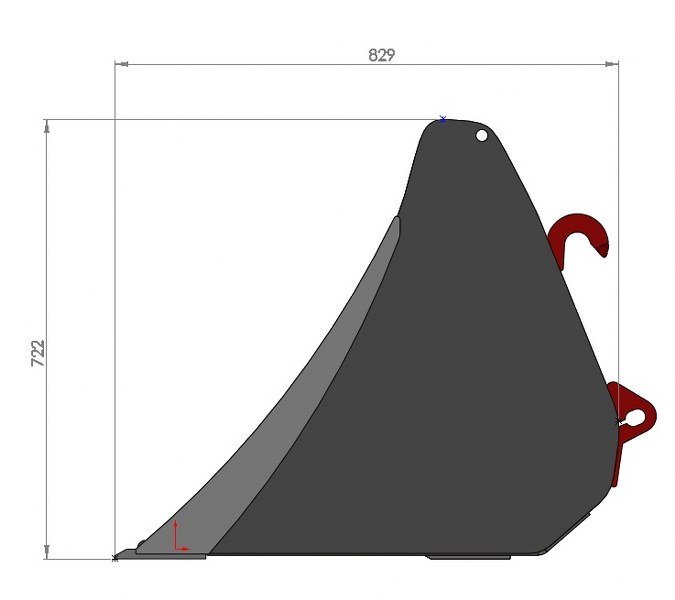 1.8 - Совок ложка универсальный HYDRAMET приспособления евро sms