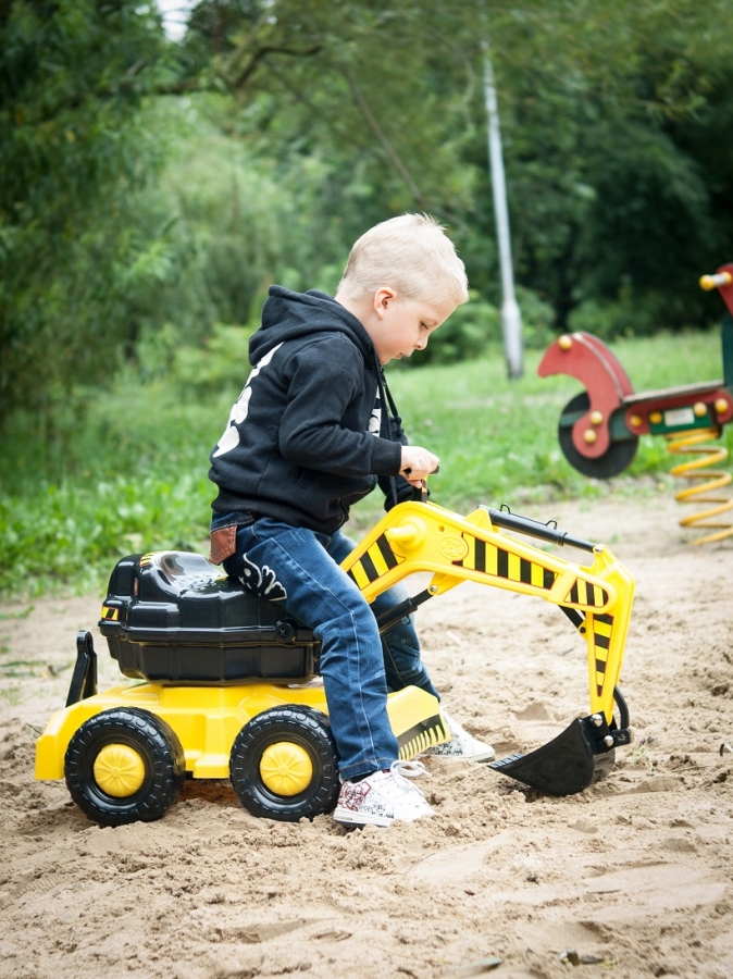 MEGA ZESTAW: KOPARKI +RUCH. ŁYCHA +KASK +PRZYCZEPA Marka inna