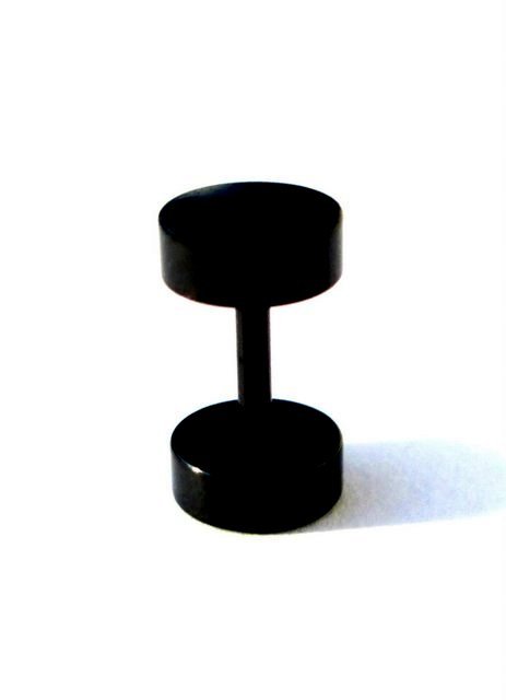 

Fake plug oszukany tunel 6mm stal 316L Czarny