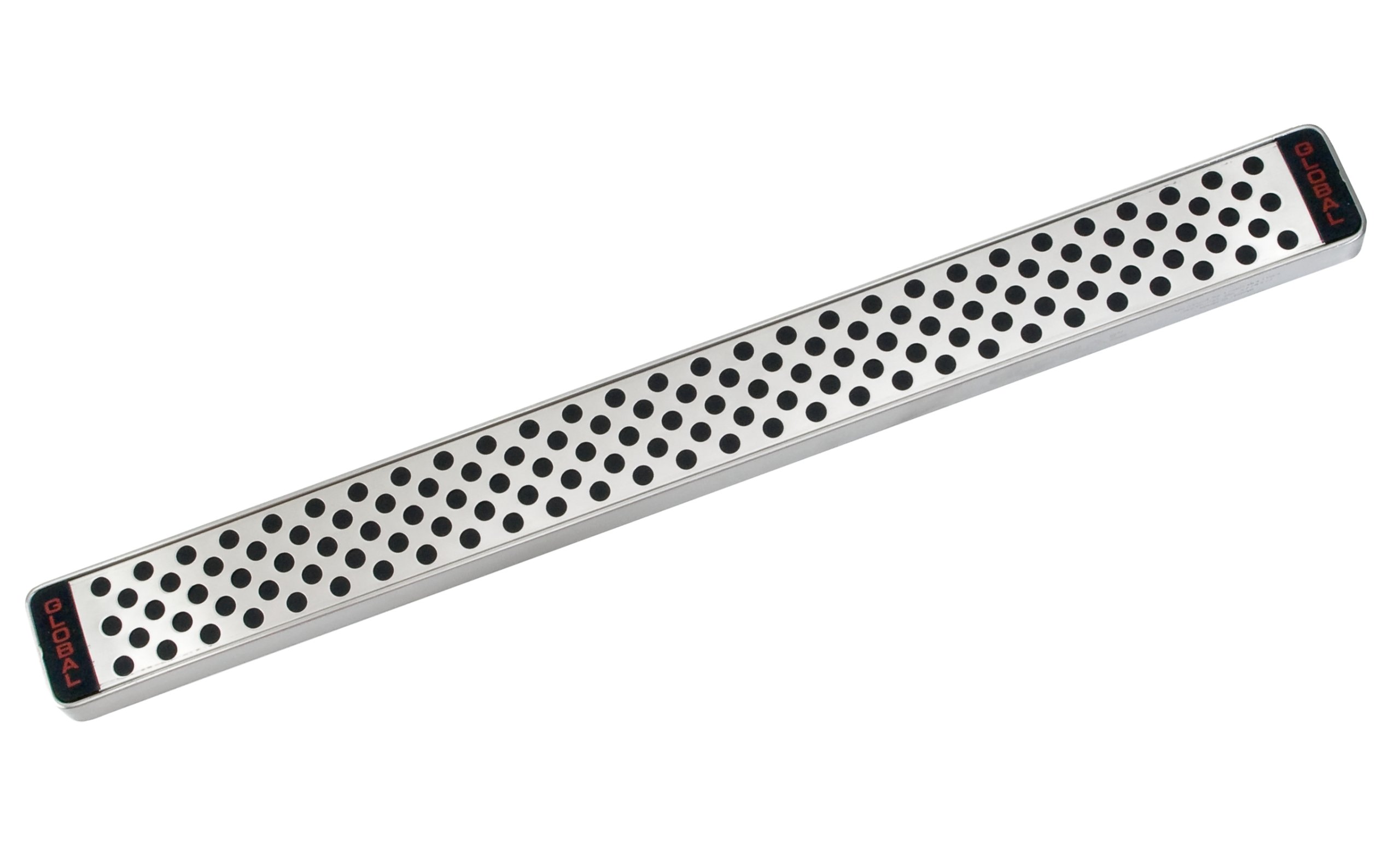 Global G4251 Magnetická lišta na nože 51 cm oceľová strieborná