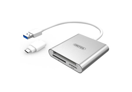 

czytnik Usb 3.0 All-in-1 Unitek Y-9313D Usb Type C