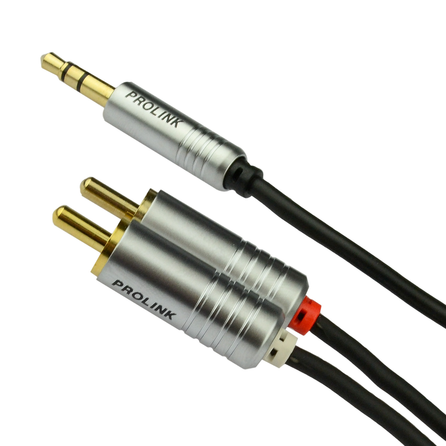 

Kabel 2RCA-3.5mm jack Prolink Futura Slim 3m