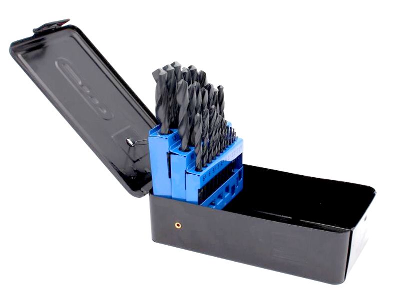 

Wiertła Do Metalu Hss 25 Szt 1.0-13 mm Etui