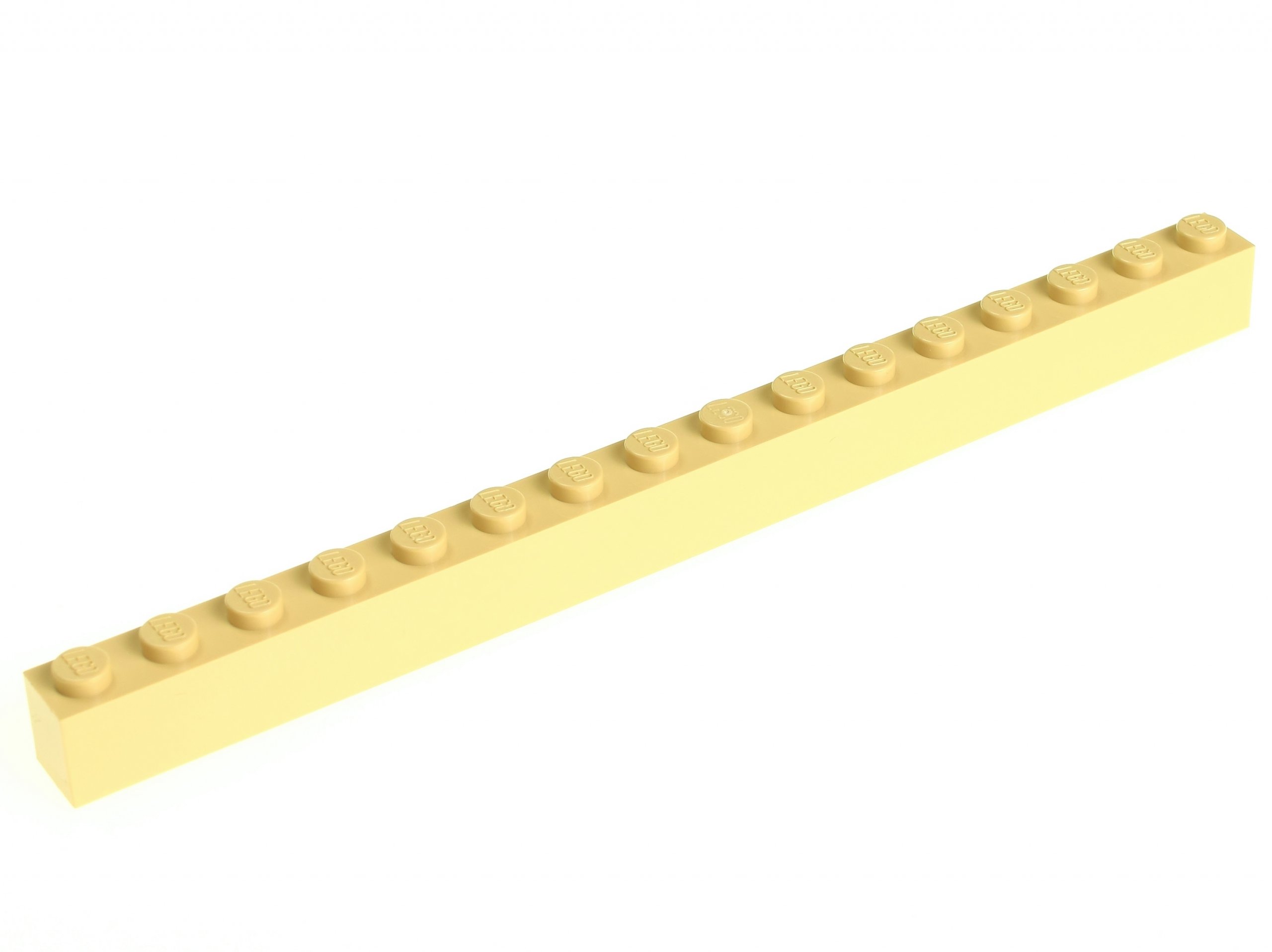 

Lego Klocek zwykły 1x16 2465 tan