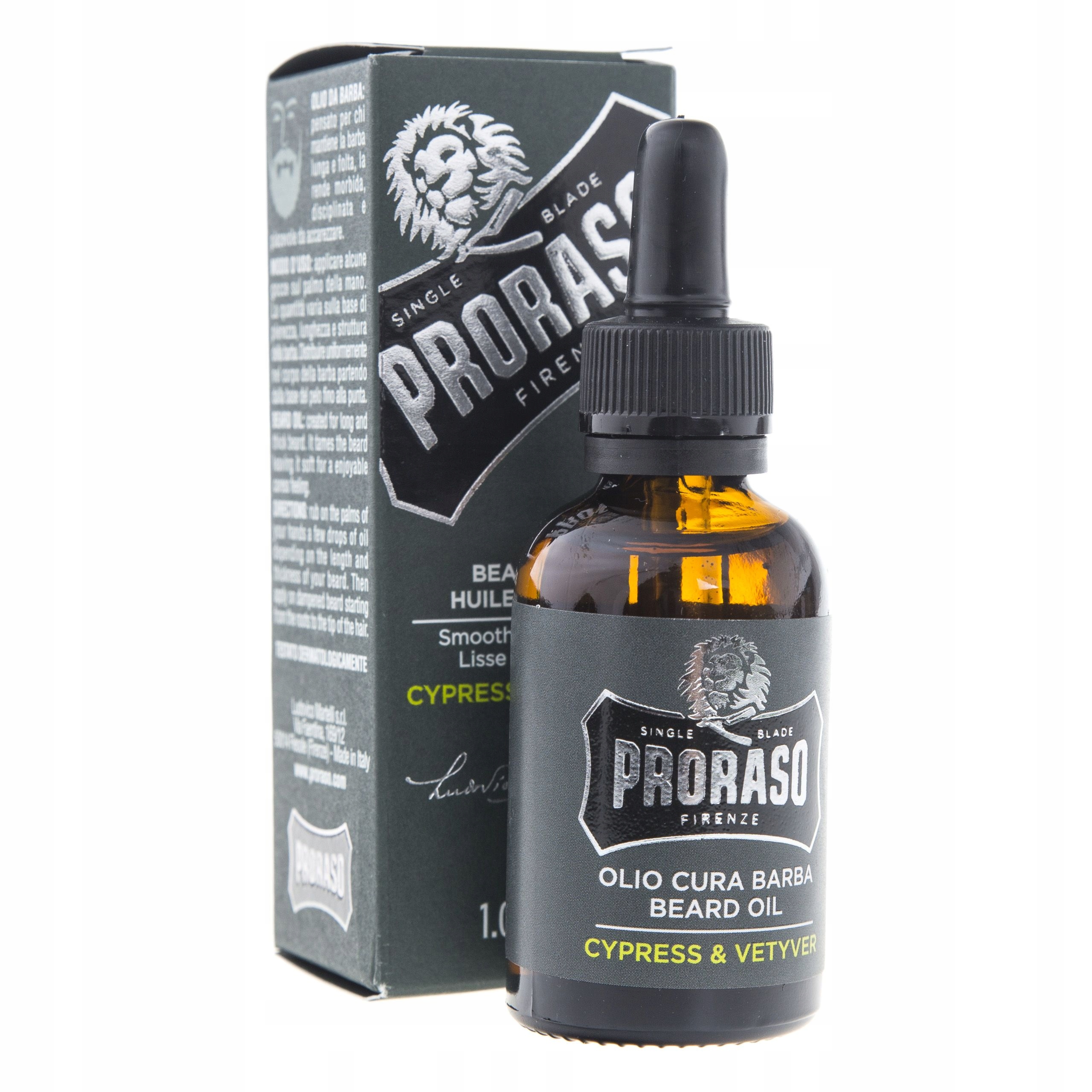 

Proraso olejek do brody Cypress & Vetyver 30ml