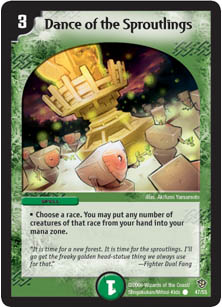 *DM-09 Duel Masters Dance Of The Sproutlings