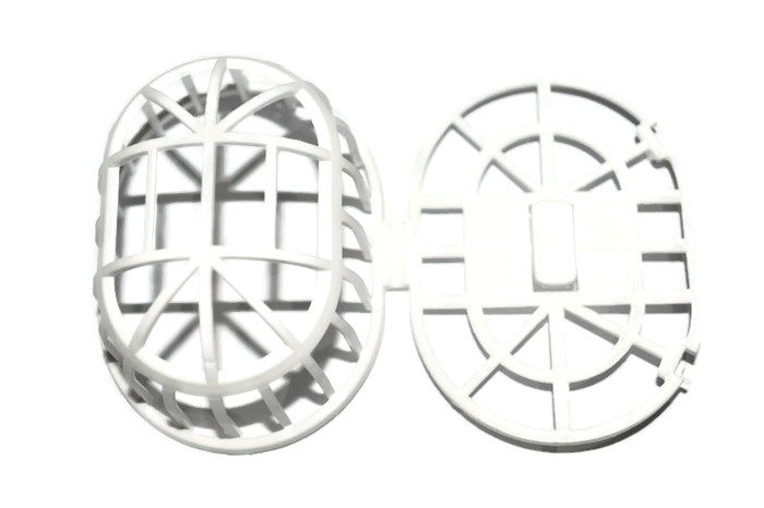 Uchwyt na zielonkę, szarpankę dla ptaków BIAŁY