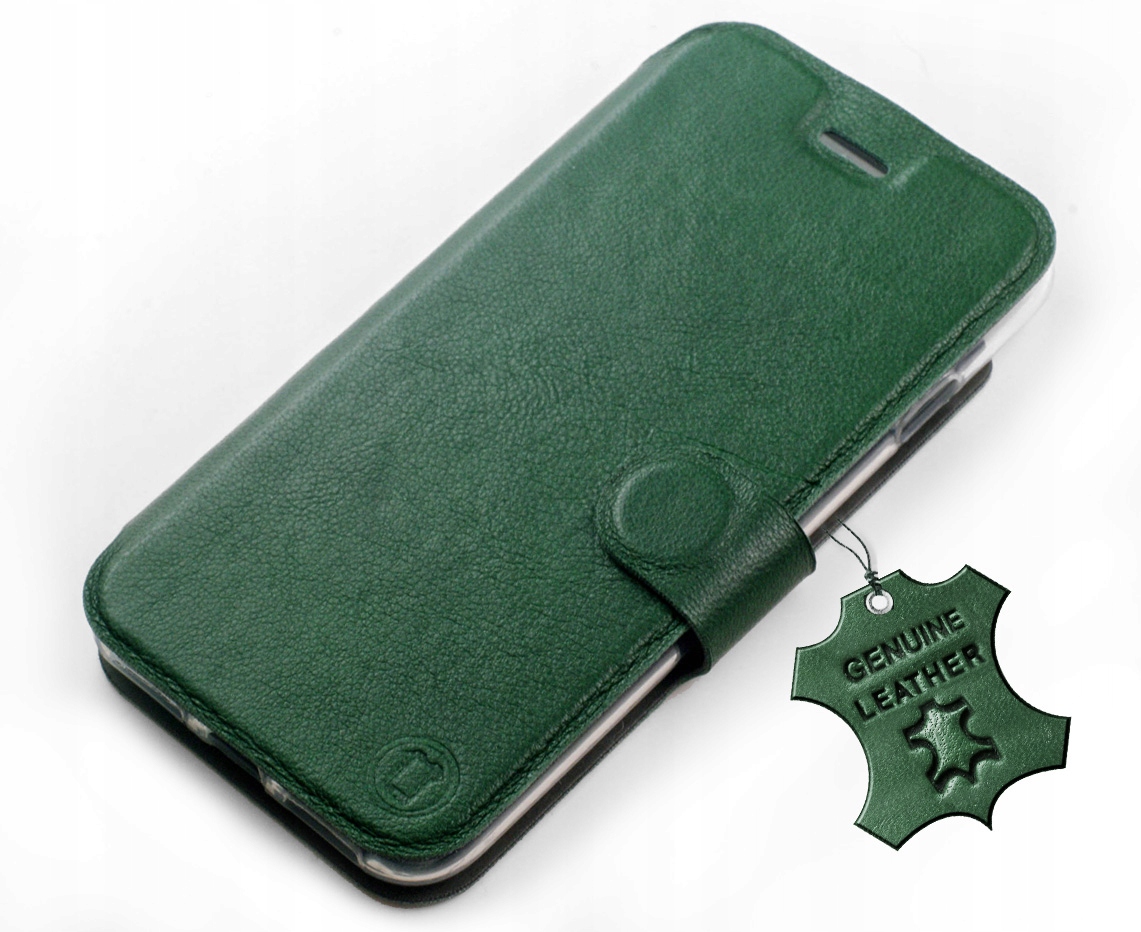 

Etui Mobiwear do Huawei P20 Lite - Green Leather