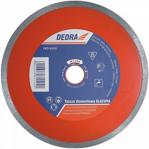 

Dedra H1126E Tarcza Diamentowa Glazura 250x25,4 mm