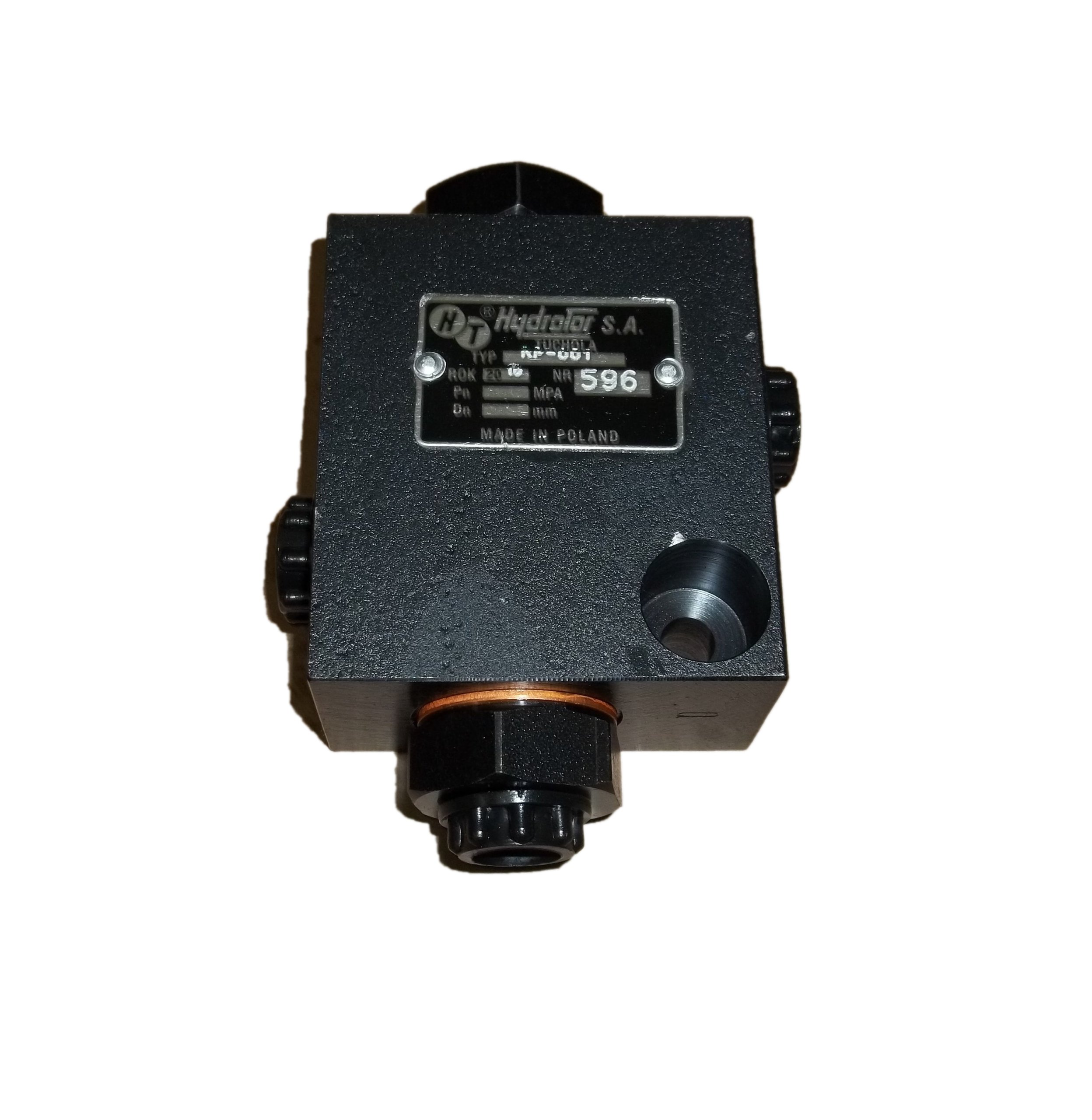 ZAWOR REGULATOR PRZEPLYWU HYDRAULIKI BIZON Z 056