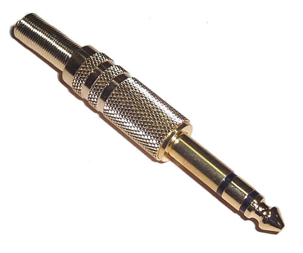 

Wtyk Jack 6,3 Stereo Metal Gold (0506)