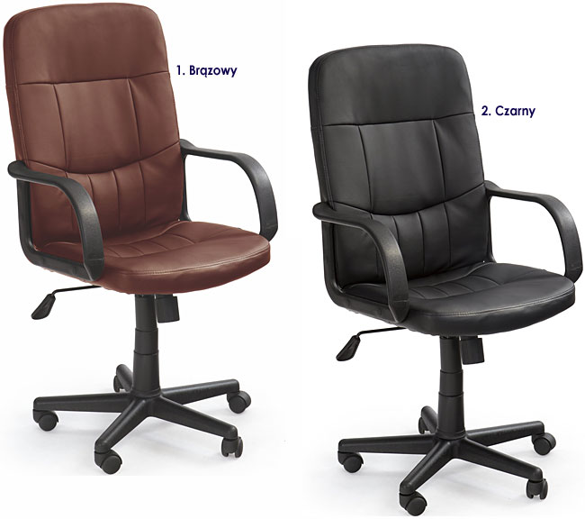 FOTEL OBROTOWY BIUROWY BIURKO BIURO BRĄZ - BRĄZOWY Marka Profeos
