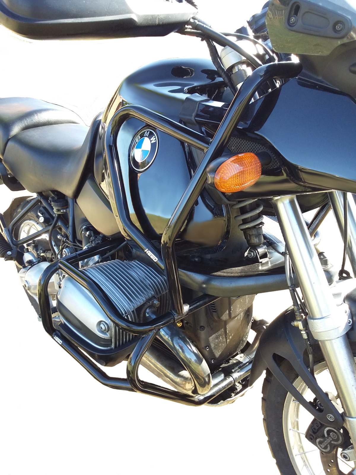 HEED crash bars for BMW R 1150 GS, lower and upper (1999-2004)