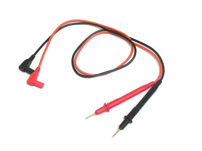 КАБЕЛИ ДЛЯ ИЗМЕРИТЕЛЯ ПРОВОДА ЧЕРНЫЙ И КРАСНЫЙ