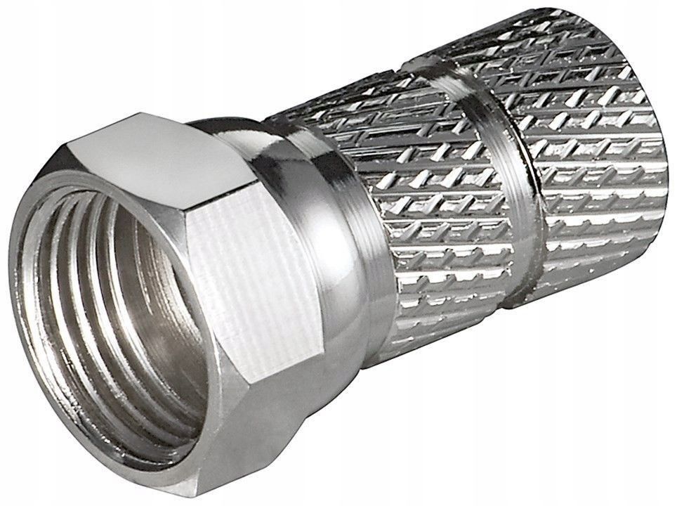 

Wtyczka F wkręcana 6,5 mm miedź