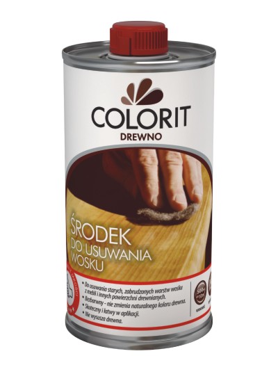 

Środek do usuwania wosku 500ml Colorit