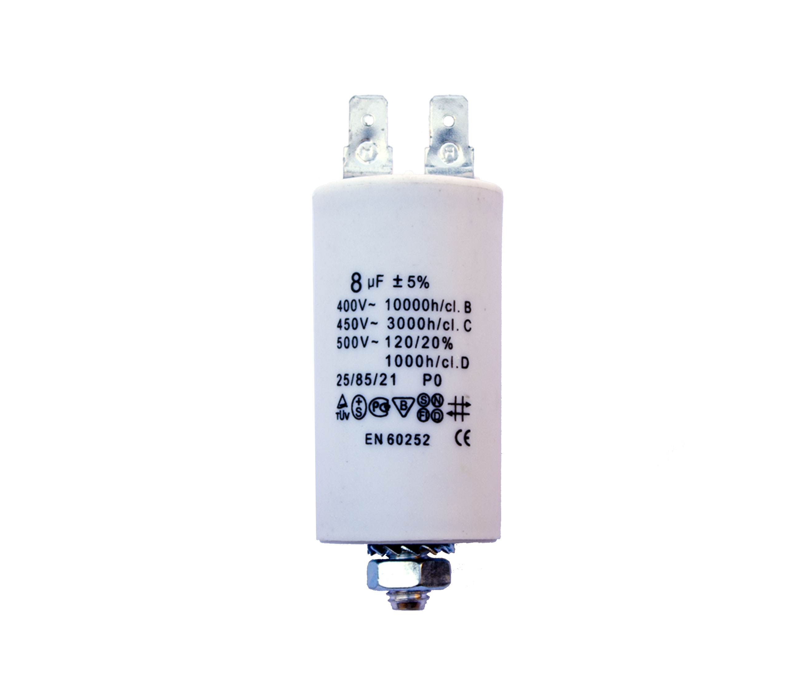 

Kondensator Rozruchowy Do Silnika 8uF 450V