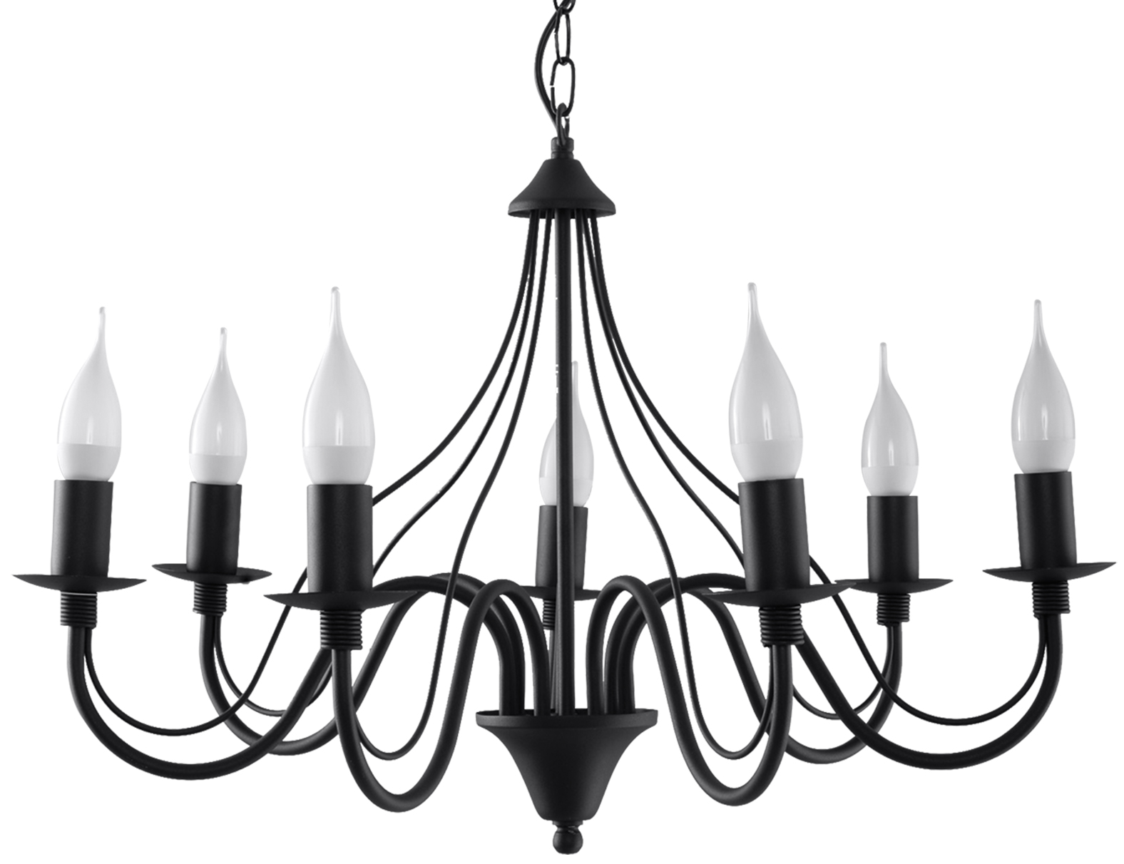 

Lampa ln8 wisząca Sufitowa Żyrandol Klasyk Minerwa