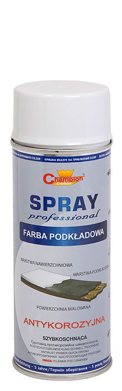 

Champion Farba podkładowa 400ml Biały