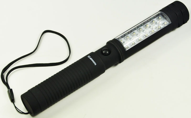 

Lampa Latarka z magnesem 14+1 Led +6 Red Led L009