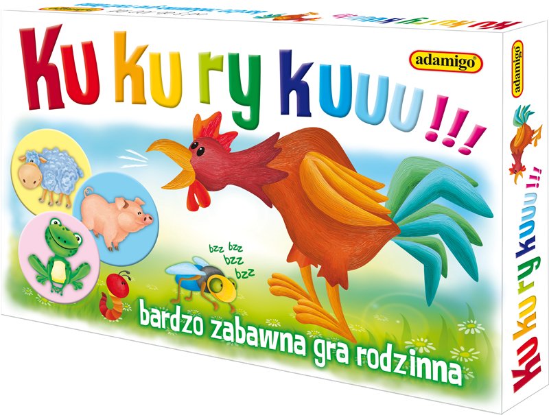 

Gra Rodzinna Kukuryku gra dla całej rodziny 06434