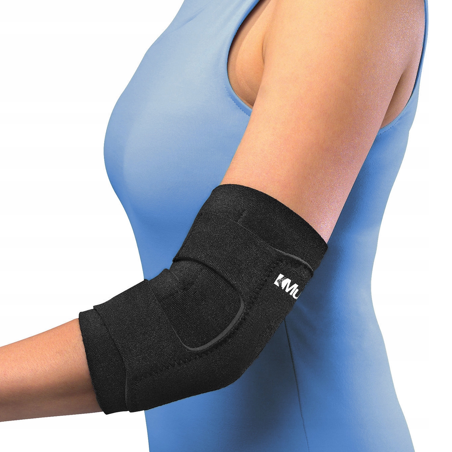 Фиксация бандажом. Бандаж локтевой Medi Elbow Strap. Бандаж налокотника 