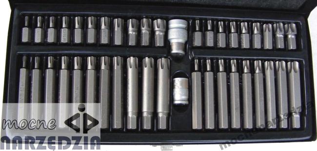 Zestaw bitow ribe TORX security 42cz YATO YT 0420