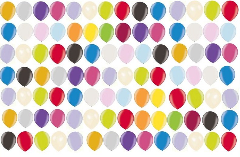 

Balony x100 do dekoracja na urodziny ślub wesele