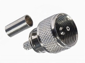 

Złącze wtyk Cb UC1 Uhf zaciskany RG59 H155 (0952)