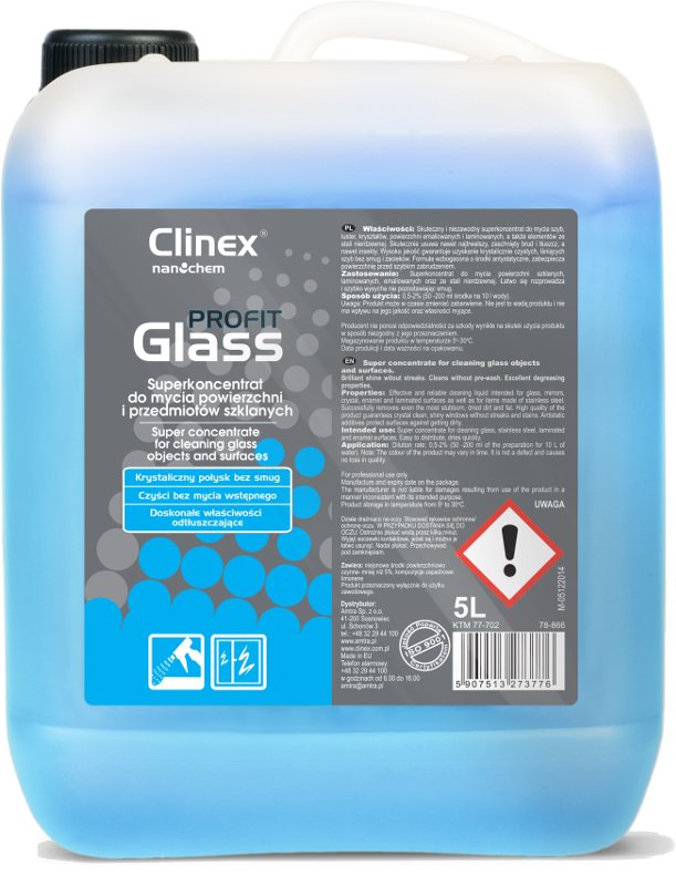 

Clinex Profit Glass super koncentrat do mycia szyb