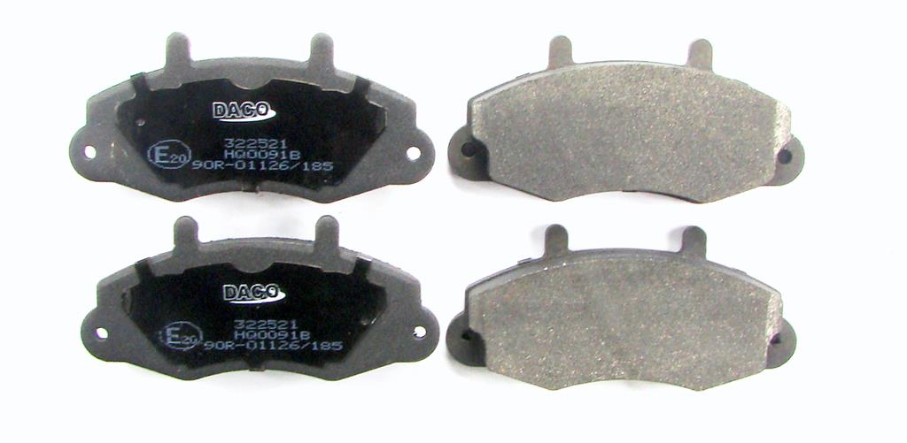 

=klocki Ham. Ford Transit 1991-2000 Koła 14 Przód=