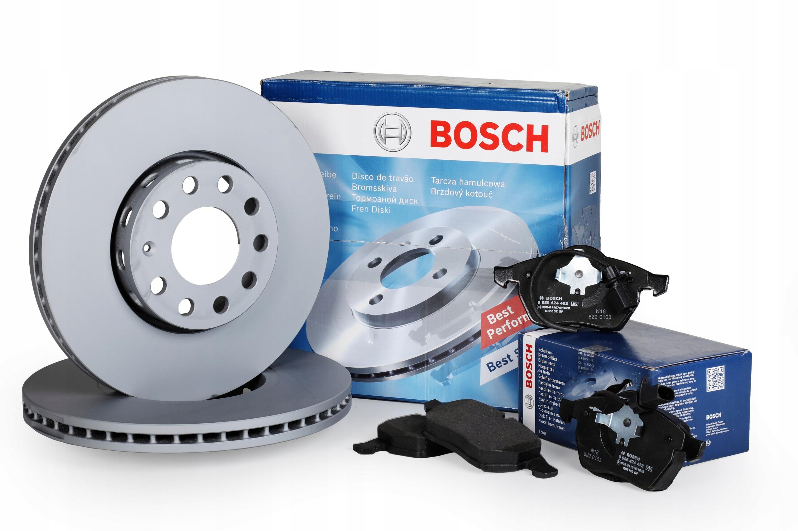 

Tarcze Klocki Bosch Przód Audi A3 8P 288mm