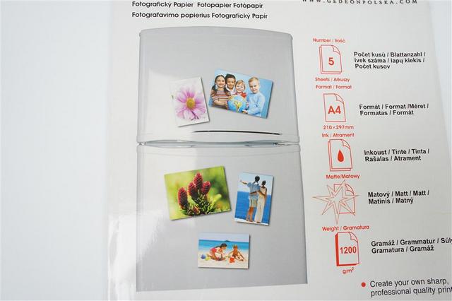 

Papier Fotograficzny Do Zdjęć Magnetyczny 21X29,7