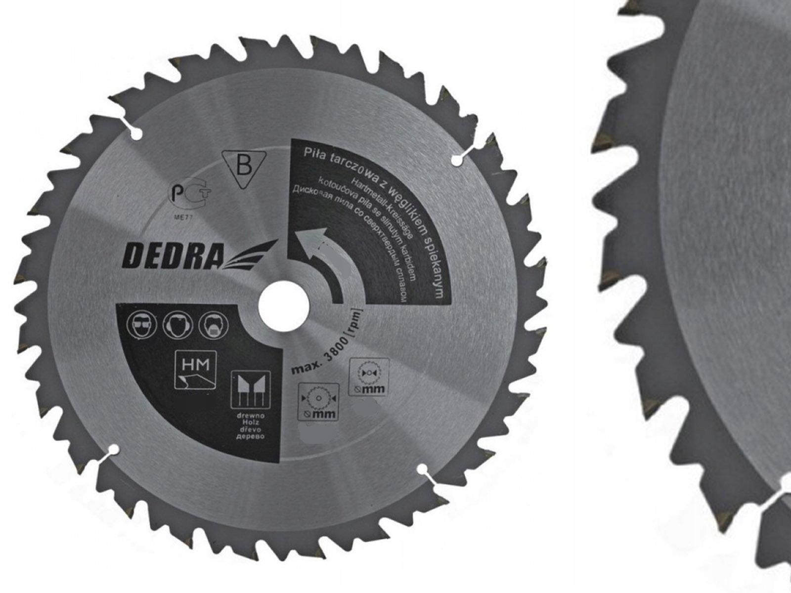 

Dedra Piła tarczowa do drewna Wzdłużne 350x30 24z
