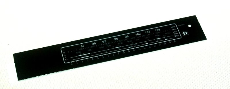 

Unitra Amator Stereo -skala 87,5-108 MHz