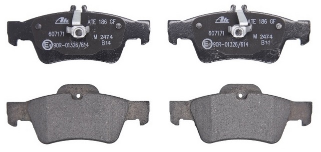 13.0460-7259.2 - Колодки задні MERCEDES E W211 s W220 W221 CLS