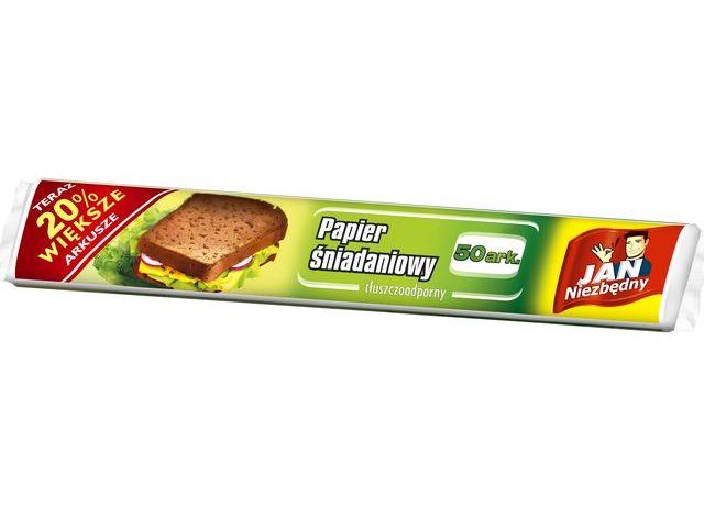 

Papier śniadaniowy 50 arkuszy, Jan Niezbęd