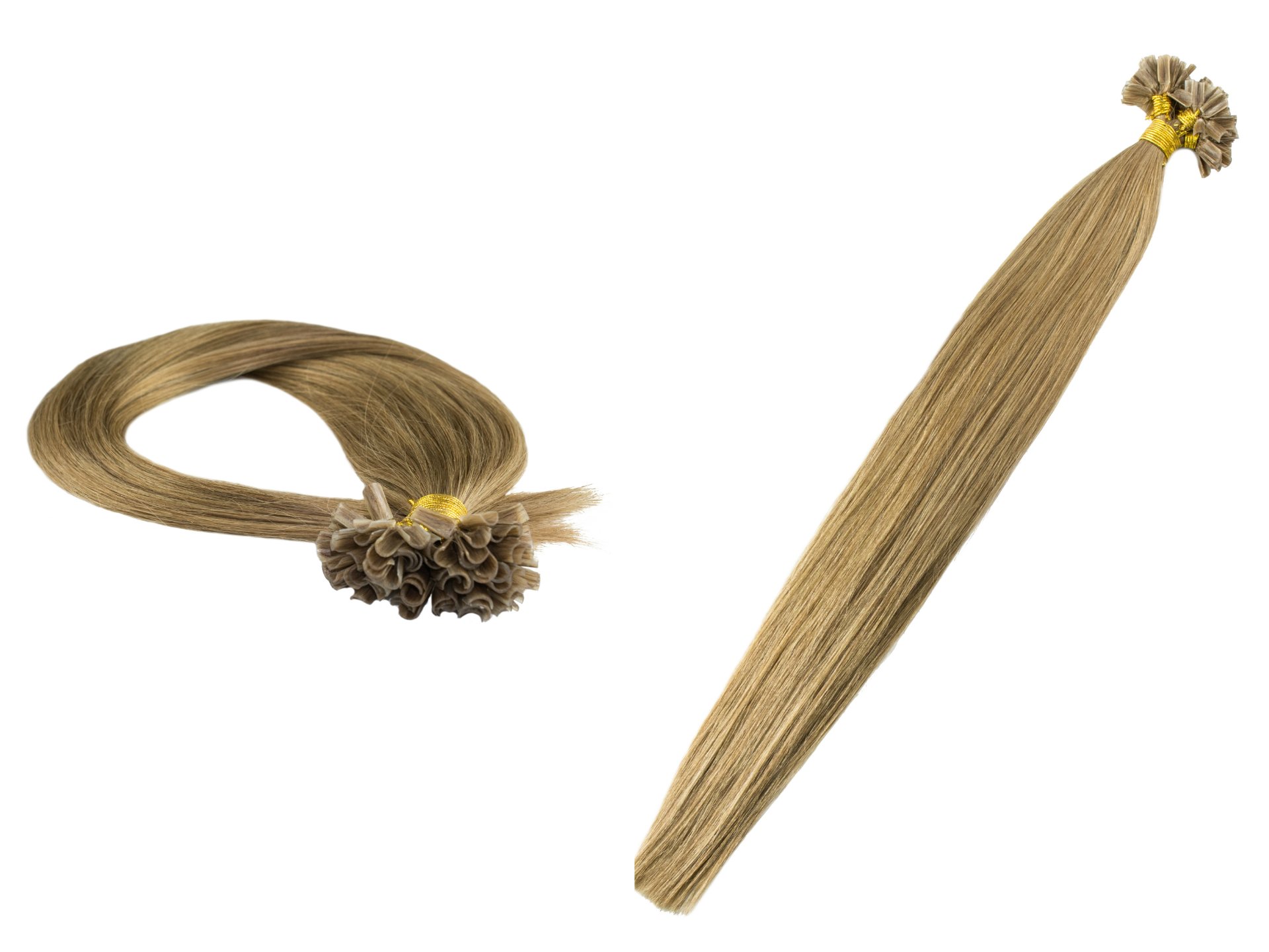 Přírodní Vlasy Připínací Keratin 50 cm 0,8 g 100 ks BestHair