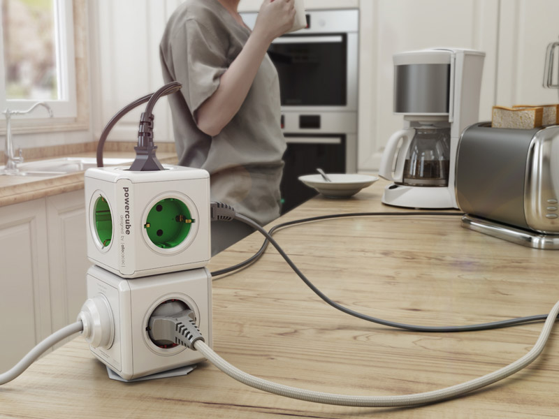 Listwa rozgałęźnik PowerCube Oryginal NIEBIESKI Marka PowerCube