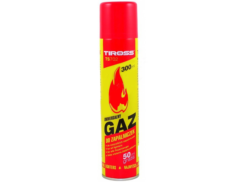 

Gaz Do Zapalniczek Płynny 5 Końcówek 300ML