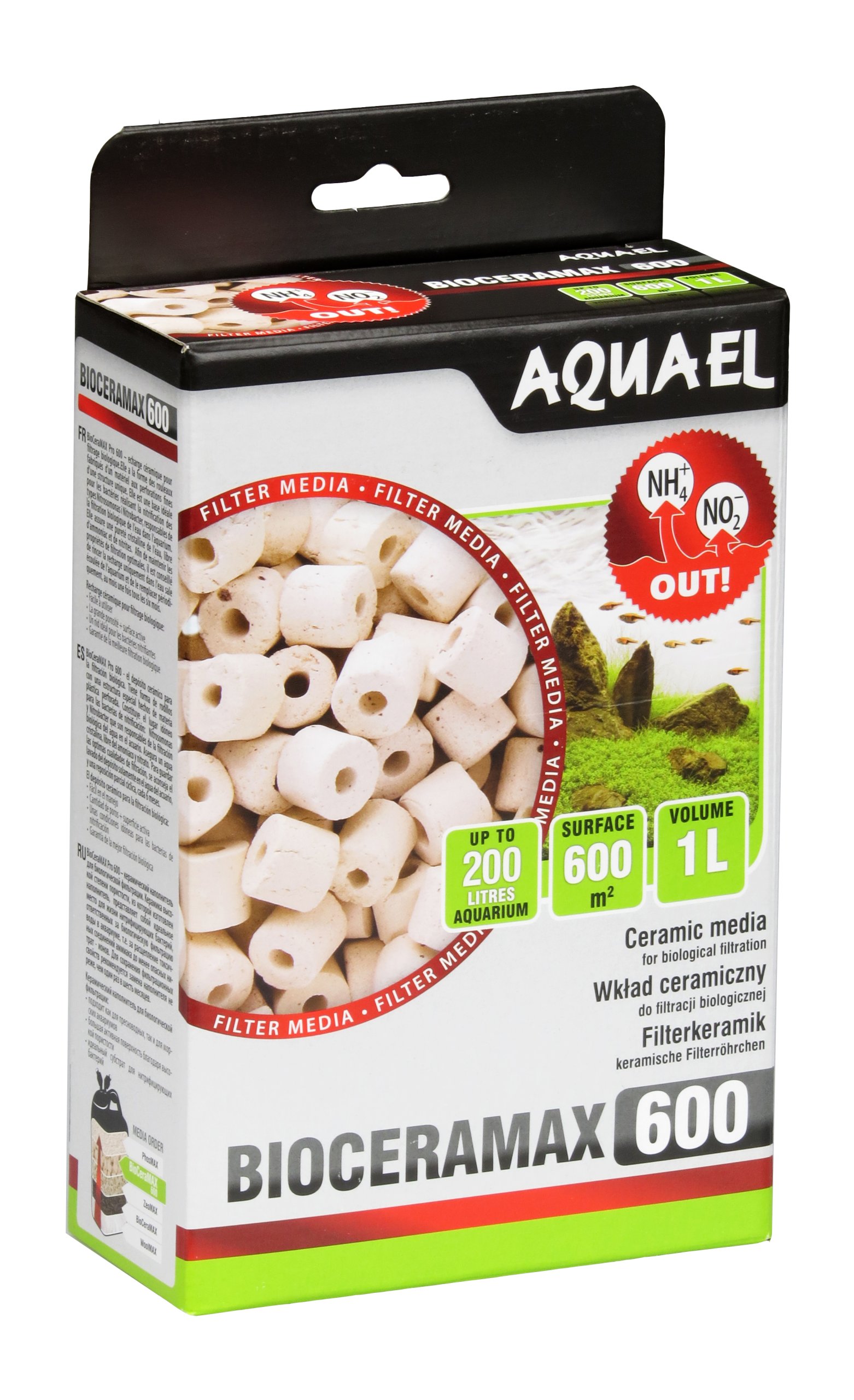 

Aquael Bioceramax Pro 600 Bio Ceramika 1L
