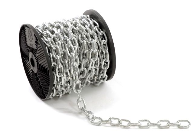 

Łańcuch Ocynkowany Do Huśtawki fi 2mm Rolka 100mb